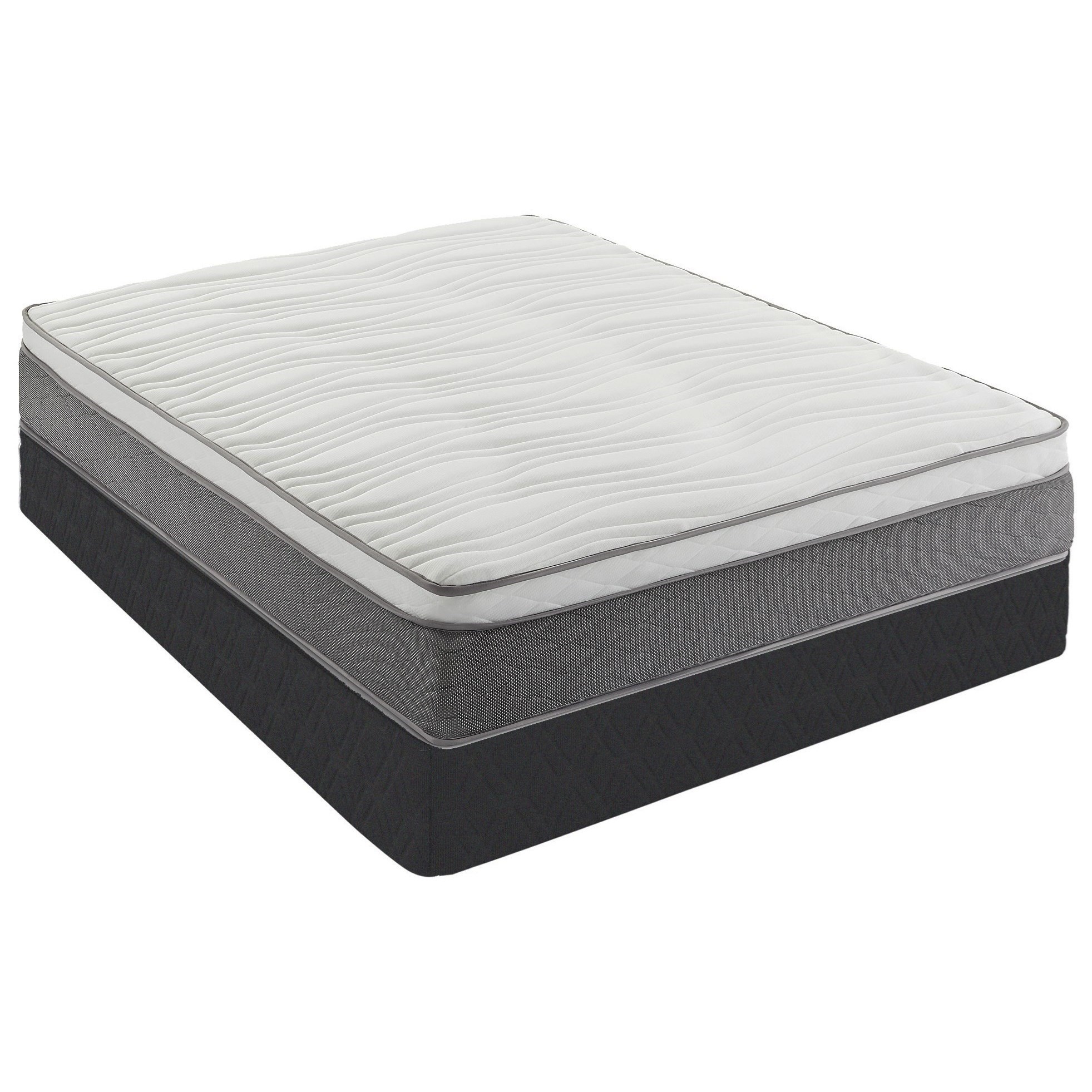 Malouf Weekender 12 Cal King 12" Plush Hybrid Innerspring Mattress and